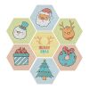 2Kids Toys Diamantové maľovanie Vianočné podložky sada 7 ks