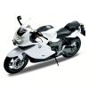 Welly Motocykel BMW K1300S model 1:10 biely