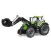 Bruder Traktor Deutz-Fahr 8280 TTV s čelným nakladačom