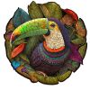 EscapeWelt Drevené puzzle Tukan 200 dielikov
