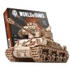 Little Story 3D drevená skladačka World of Tanks M4A3E8 Sherman