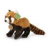 Rappa Plyšová panda červená 20 cm ECO-FRIENDLY