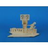 Woodcraft Drevené 3D puzzle stojanček na ceruzky beh