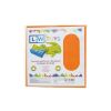 L-W Toys Veľká podložka na stavanie 50x50 bodov svetlo oranžová