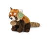 Rappa Plyšová panda červená 18 cm ECO-FRIENDLY