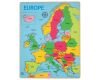 Bigjigs Toys Drevené puzzle mapa Európy 25dielikov