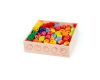 Bigjigs Toys Drevené navliekacie korálky v debničke