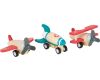 small foot Drevené naťahovacie lietadla 3 ks