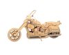 Woodcraft Drevené 3D puzzle Motorka Harley Davidson II