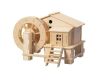Woodcraft Drevené 3D puzzle Vodný mlyn