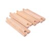 Bigjigs Rail Dlhé rovné koľajnice 21 cm 4 ks