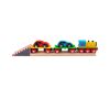 Bigjigs Rail Nákladný vlak s autami a koľajami