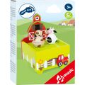 small foot Hudobná skrinka farma