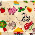 Hess Puzzle mozaika Farma 24 dielikov