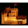 Walachia Drevená zlepovacia stavebnica Hrad
