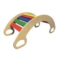 2Kids Toys Montessori dúhová hojdačka veľká