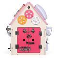 2Kids Toys Activity board Domček ružový