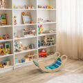 2Kids Toys Montessori modrá hojdačka