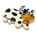 2Kids Toys Drevená kľúčenka veľká Krava