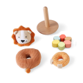 2Kids Toys Nasadzovacie krúžky Levíček