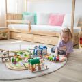 2Kids Toys Vláčikodráha Mesto a Dedina 200 dielov