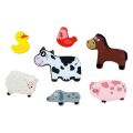 2Kids Toys Drevené puzzle Veselá farma prepojiteľné