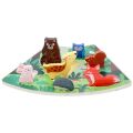 2Kids Toys Drevené puzzle Lesné zvieratká prepojiteľné