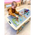 2Kids Toys Hrací stôl pre stavebnicu