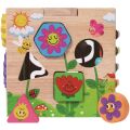 2Kids Toys Motorická kocka s labyrintom Veselé zvieratká