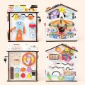 2Kids Toys Activity board Domček biely