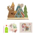 2Kids Toys Diamantové maľovanie so stojanom Sobia dedina