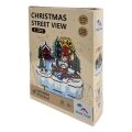 2Kids Toys 3D drevená skladačka hracej skrinky Vianoce so Santom