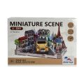 2Kids Toys 3D drevená skladačka Miniatúrna scéna Európske mestečko