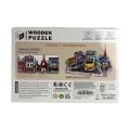 2Kids Toys 3D drevená skladačka Miniatúrna scéna Európske mestečko