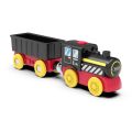 2Kids Toys Parný vlak na batérie s vagónom