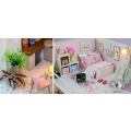 2Kids Toys miniatúra domčeka Dom Anniny ružové melódie