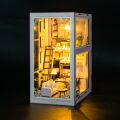 2Kids Toys 3D skladačka Zarážka na knihy Miniatúra domčeka Ružový mezonet - poškodený obal