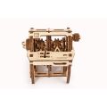 Ugears 3D drevené mechanické puzzle STEM výuková prevodovka