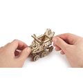 Ugears 3D drevené mechanické puzzle Bugina z Marsu