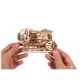 Ugears 3D drevené mechanické puzzle Steampunková ponorka