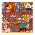 Mudpuppy Rodinné puzzle Čarodejova knižnica 500 dielikov