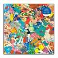 Galison Puzzle Papierové bábiky Vintage 1000 dielikov