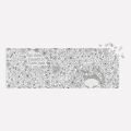 Galison Vyfarbovacie panoramatické puzzle Kvety vo vlasoch 1000 dielikov