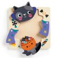 Mudpuppy Drevené puzzle sada 4 puzzle Halloween