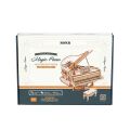 RoboTime 3D drevená skladačka hracej skrinky Kúzelné piano (mechanický pohon) - poškodený obal