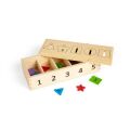 Bigjigs Toys Triedenie farieb, tvarov a čísel