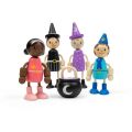 Bigjigs Toys Sada bábik do domčeka Rozprávkové bytosti
