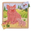 Bigjigs Toys puzzle - Prasiatko so prasiatkom