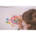 Bigjigs Toys Edukatívne hodiny anglickej