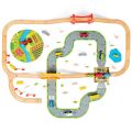 Bigjigs Rail Drevená vláčikodráha s vidieckou cestou 80 dielov
